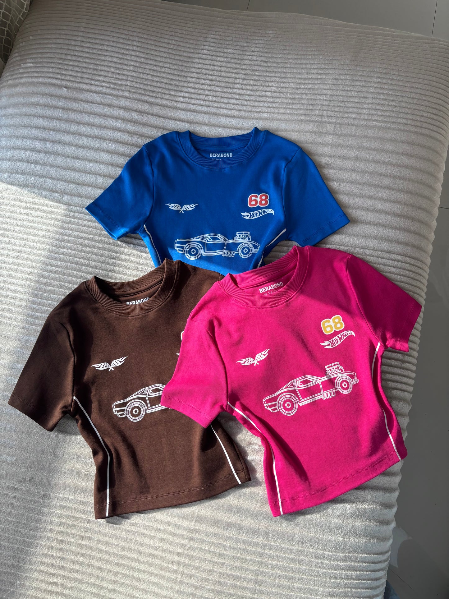 "Hot Wheels" Crop Tees