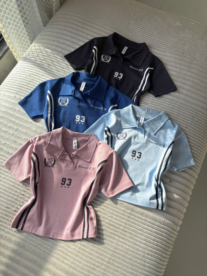 "93 Polo" Crop Tees