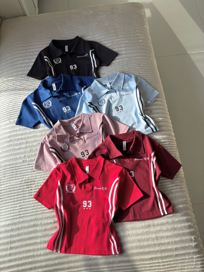 "93 Polo" Crop Tees