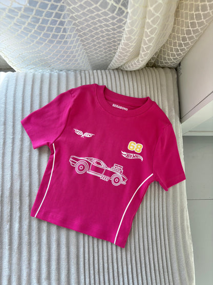 "Hot Wheels" Crop Tees