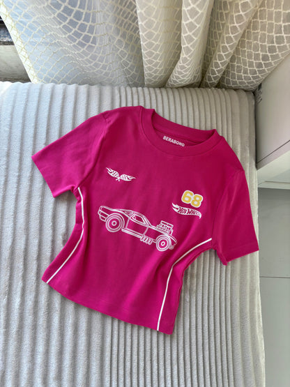 "Hot Wheels" Crop Tees