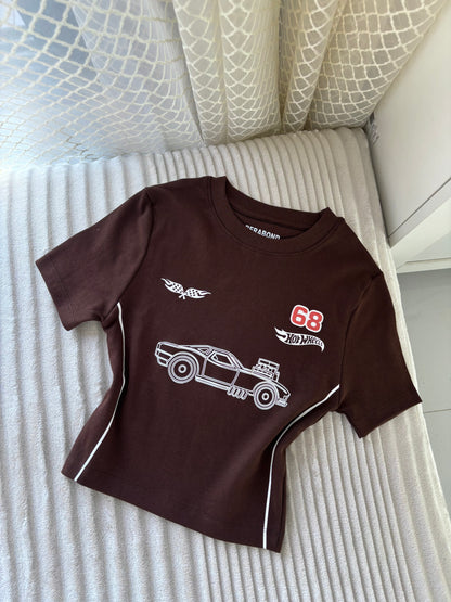 "Hot Wheels" Crop Tees