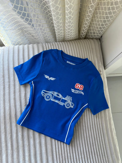 "Hot Wheels" Crop Tees