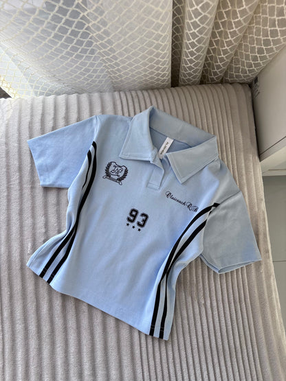 "93 Polo" Crop Tees