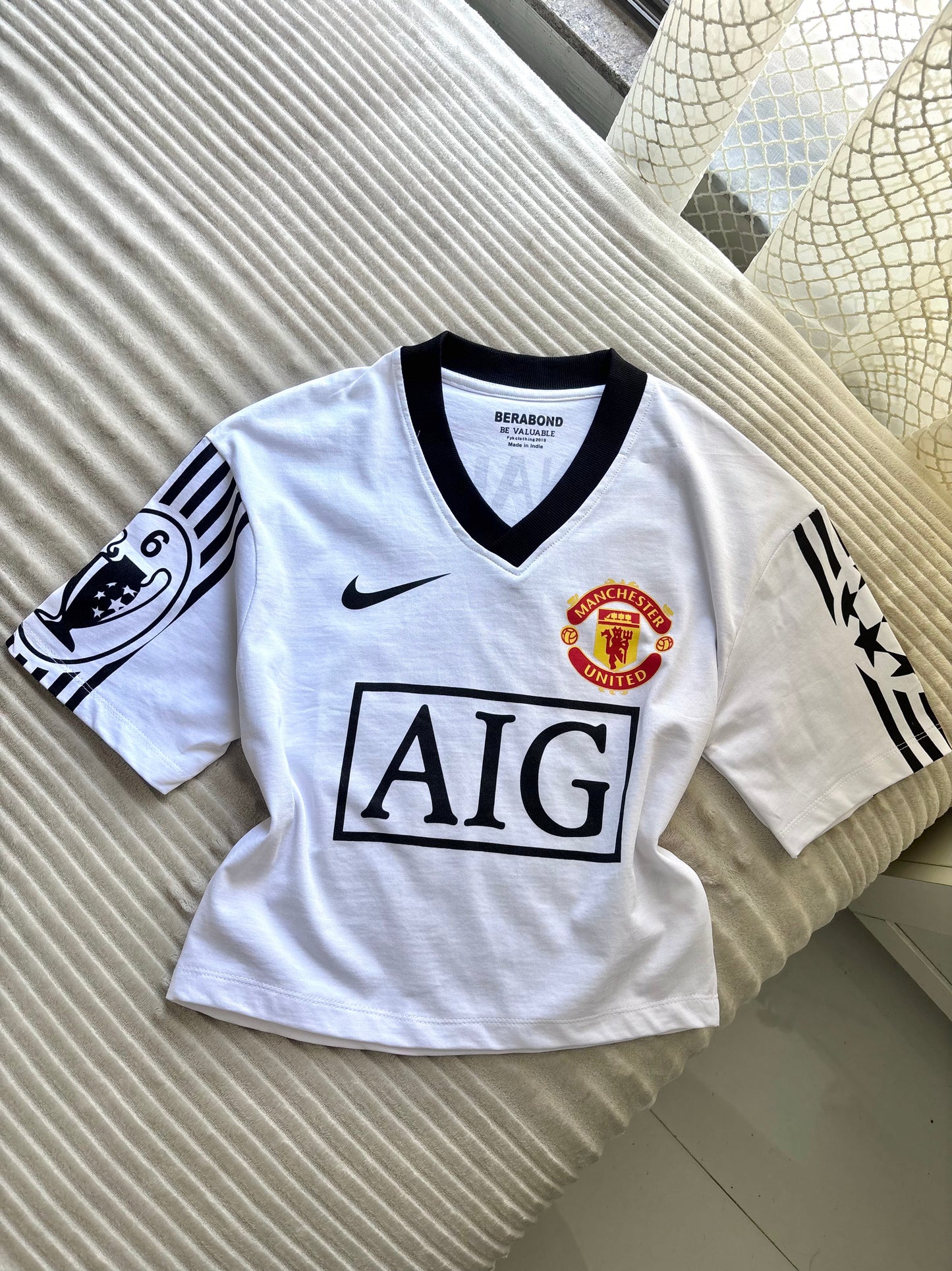 "AIG Ronaldo 7" Back Print Crop Tees