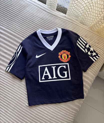 "AIG Ronaldo 7" Back Print Crop Tees