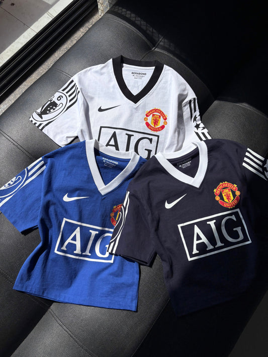 "AIG Ronaldo 7" Back Print Crop Tees