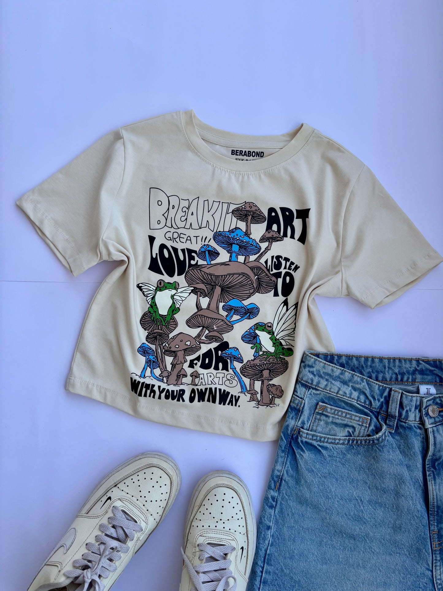 'Break it' baby tee