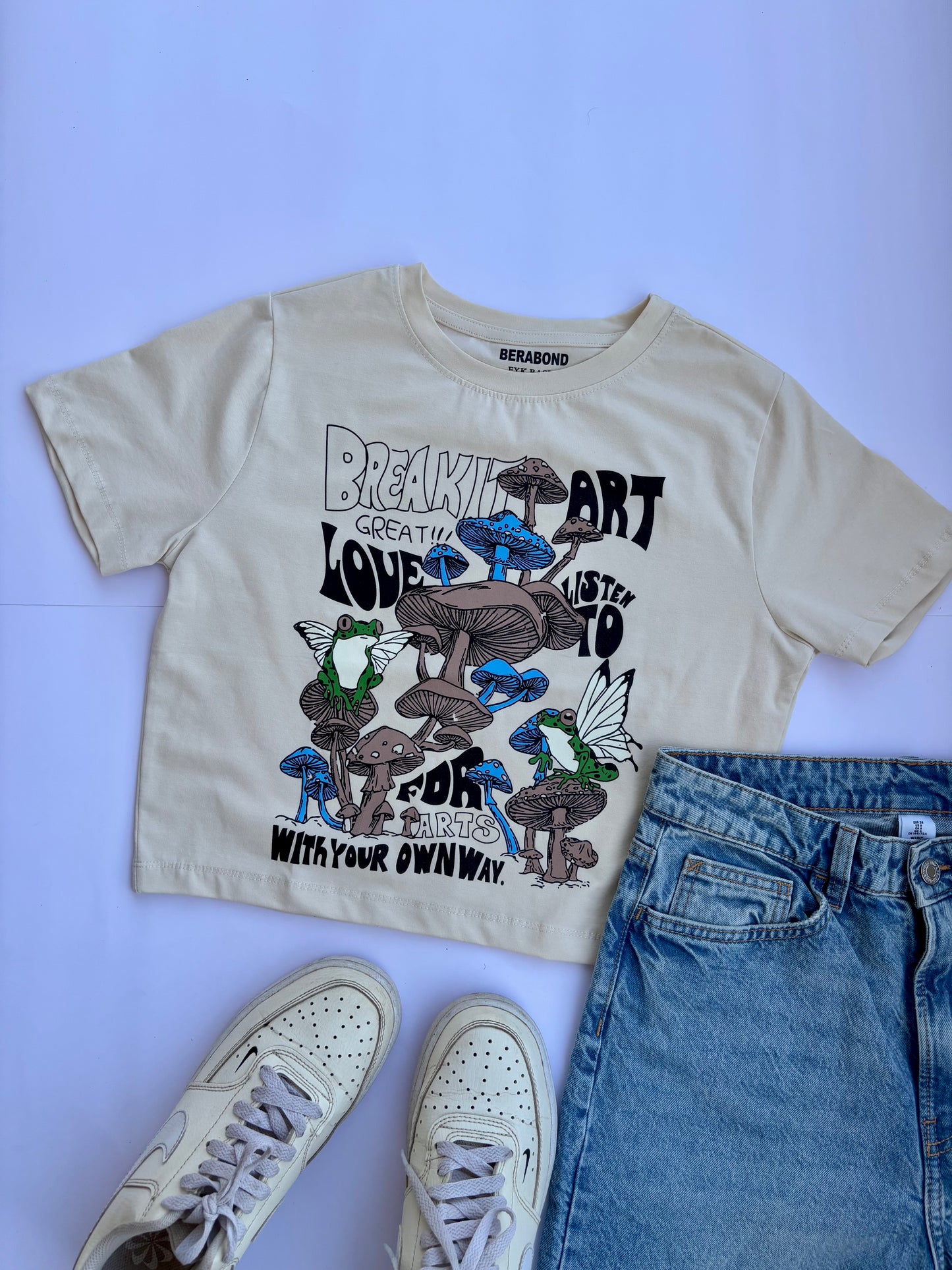 'Break it' baby tee