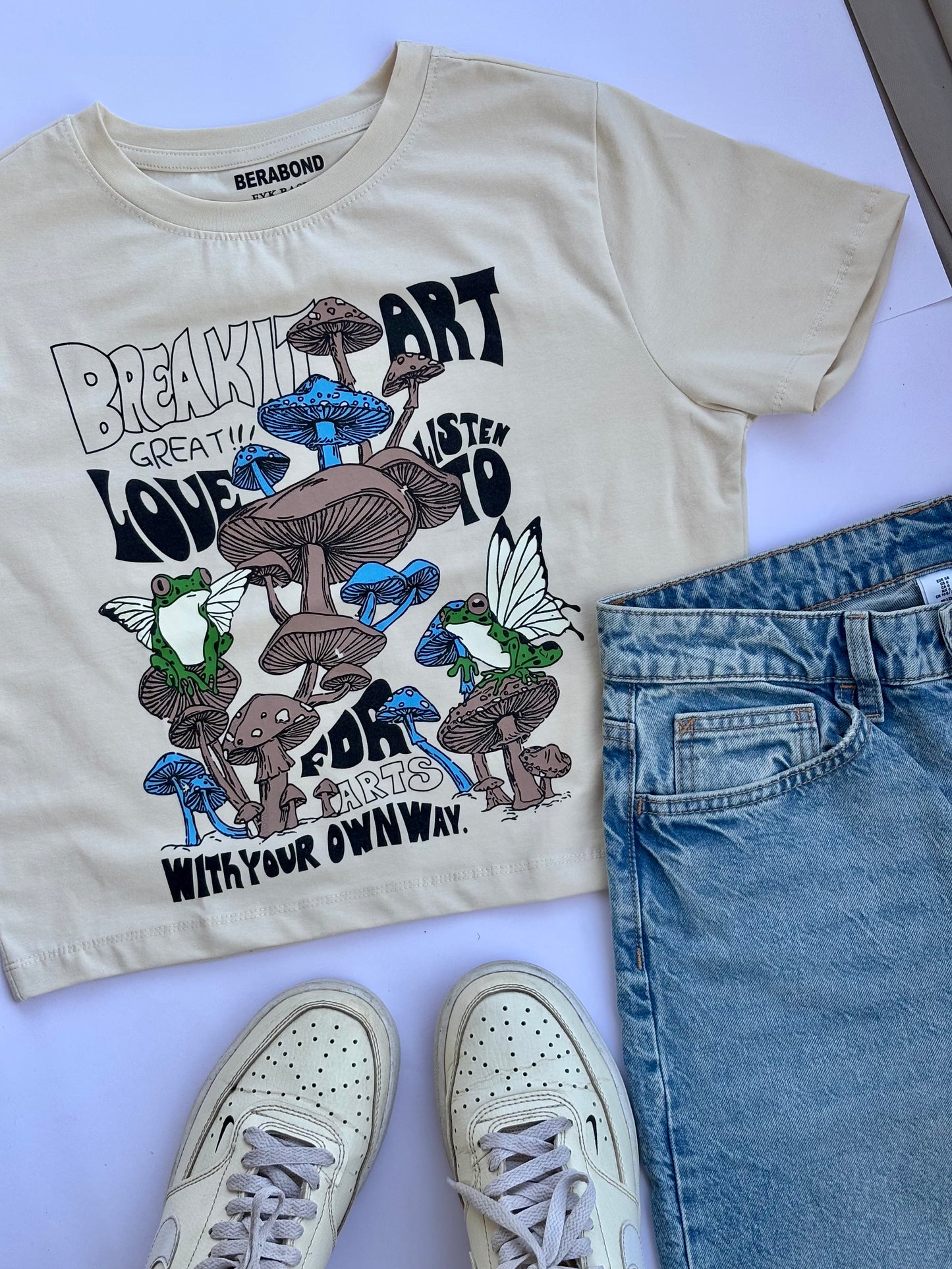 'Break it' baby tee