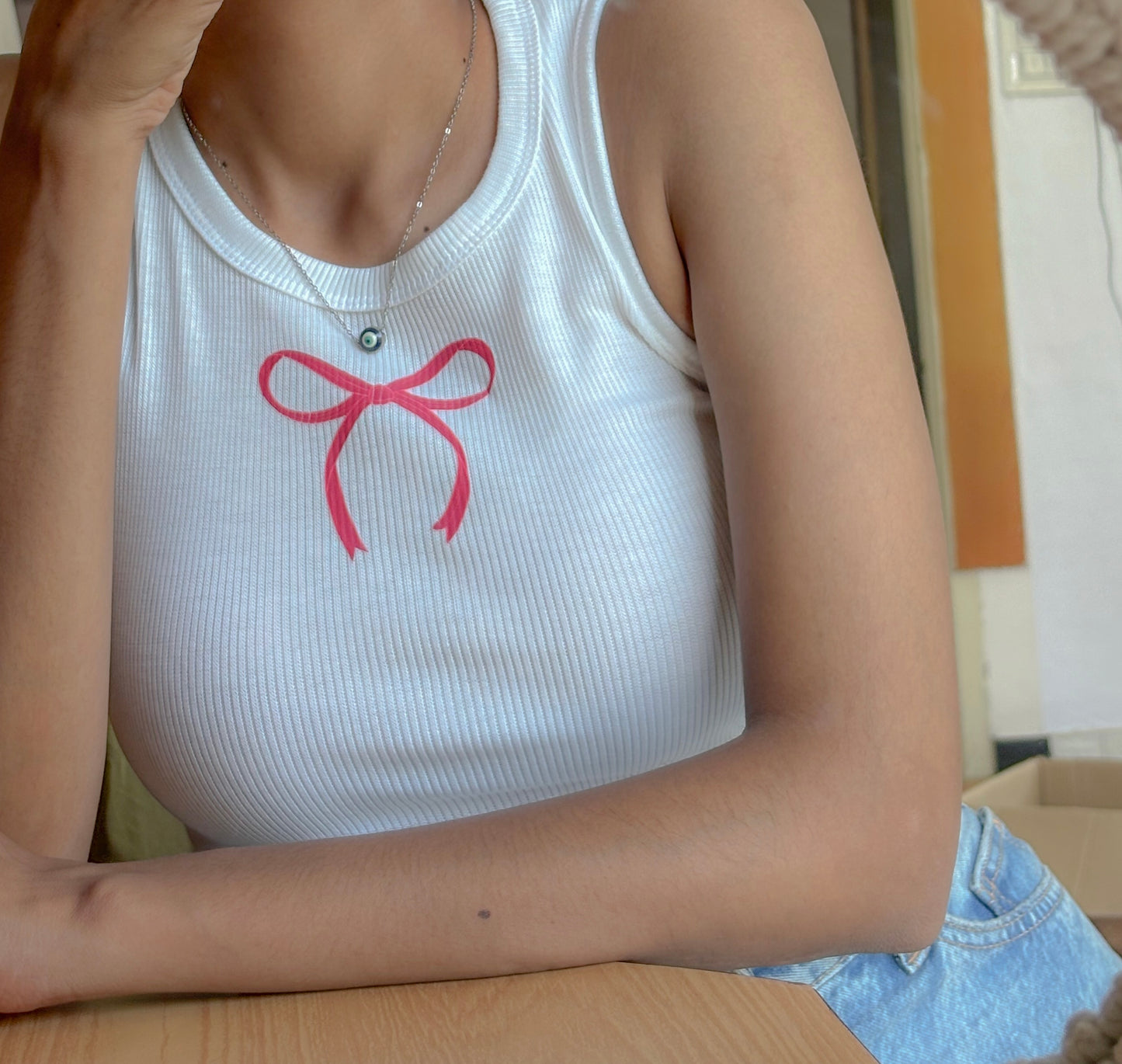 Bow Tank Top For Women