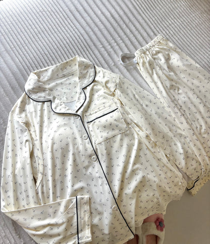 Tiny Cherry Padded Night Suit