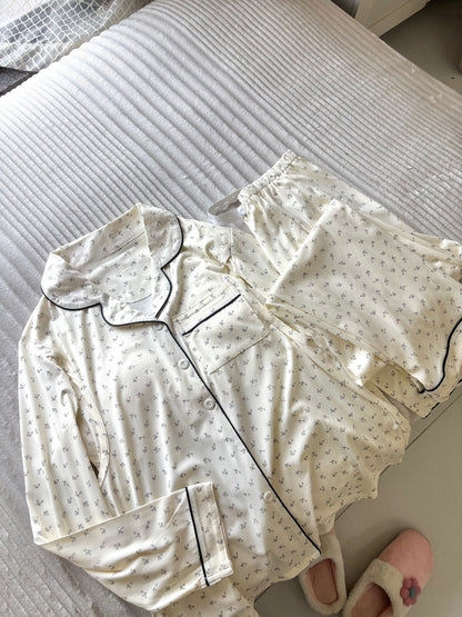 Tiny Cherry Padded Night Suit