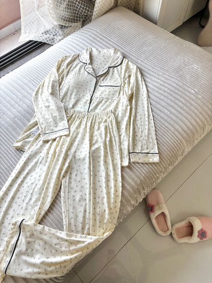 Tiny Cherry Padded Night Suit