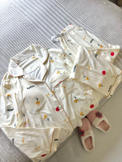 Apple Blossom Padded Night Suit