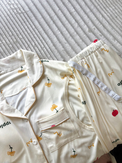 Apple Blossom Padded Night Suit