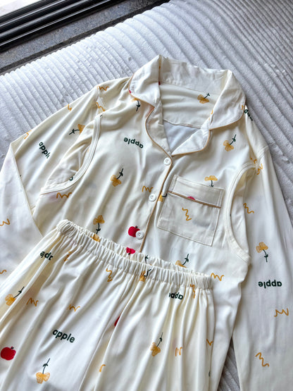 Apple Blossom Padded Night Suit