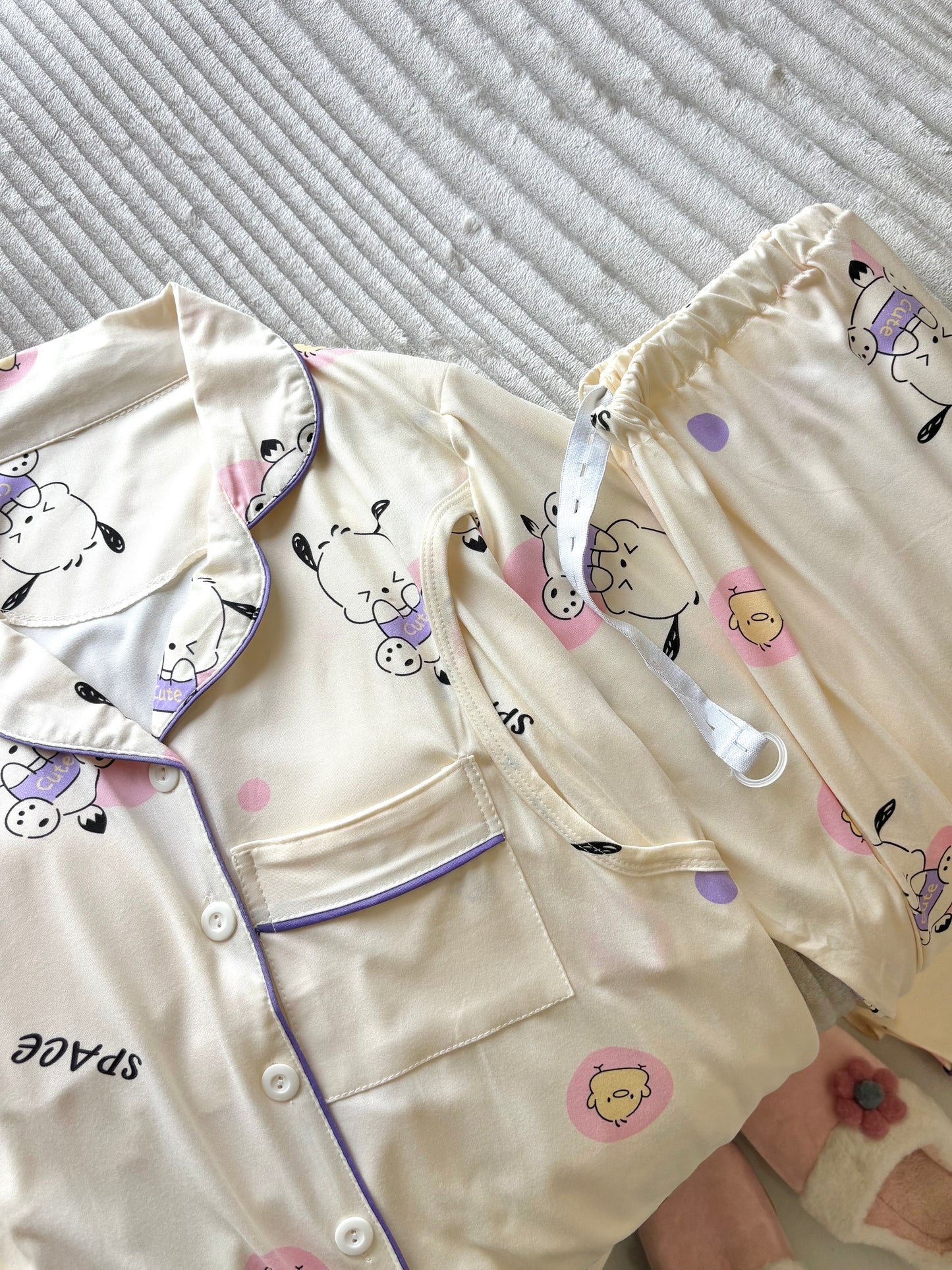 Space Bunny Padded Night Suit