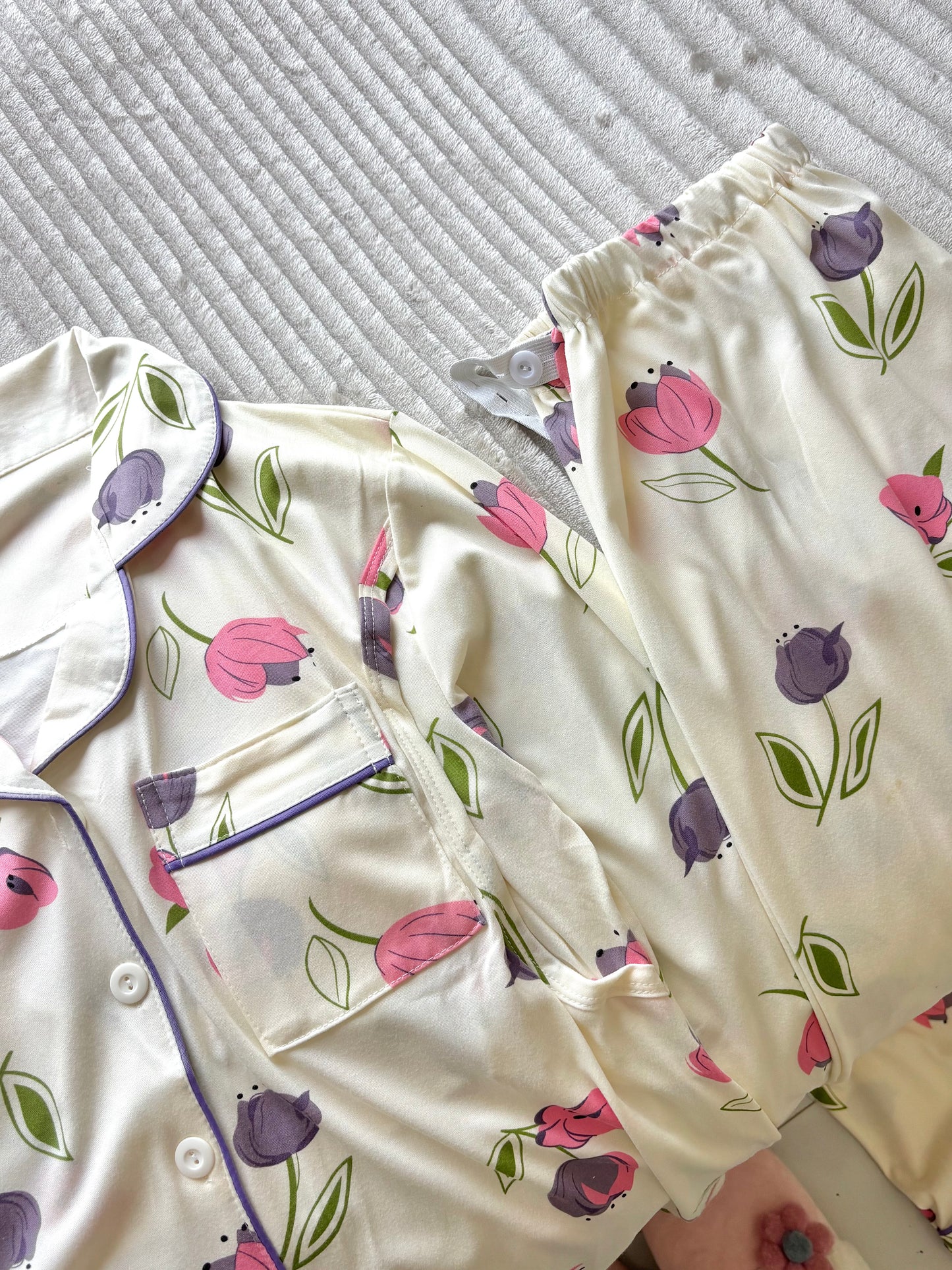 Tulip Dream Padded Night Suit