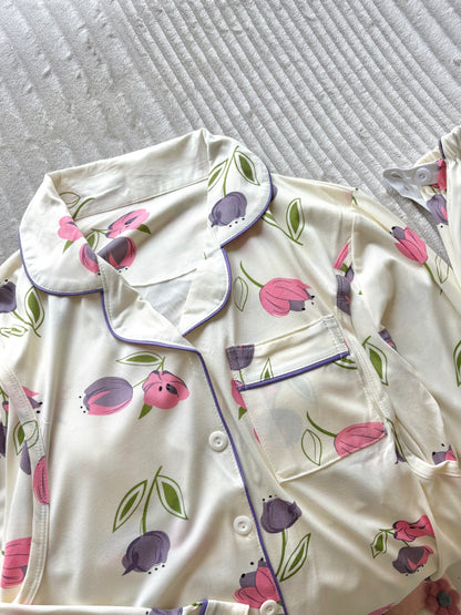Tulip Dream Padded Night Suit
