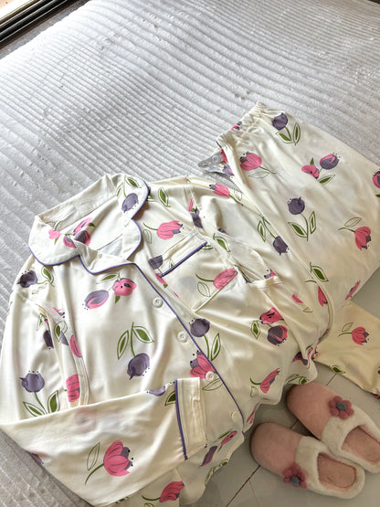 Tulip Dream Padded Night Suit