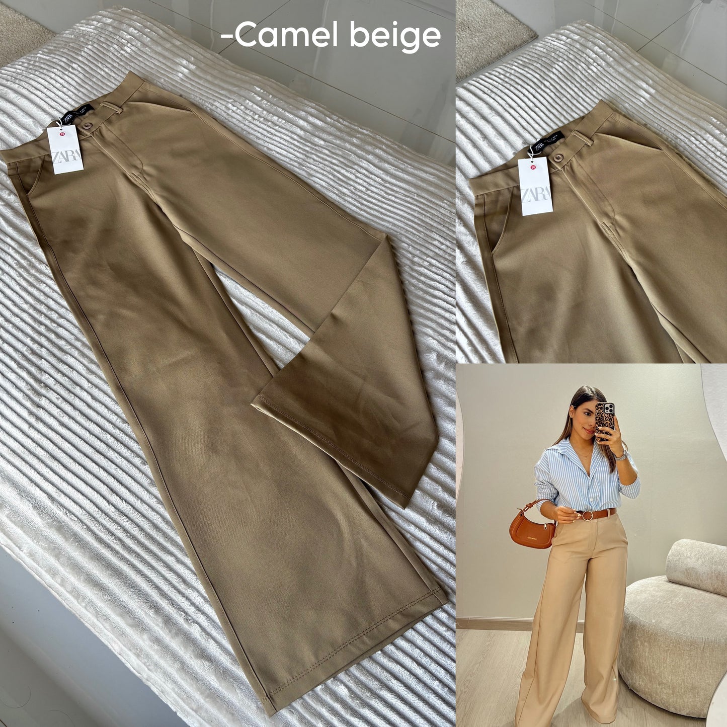 Straight Fit Trousers