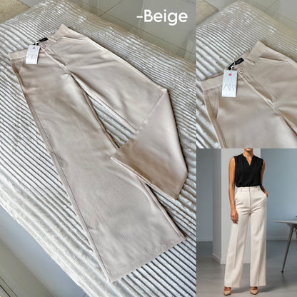 Straight Fit Trousers