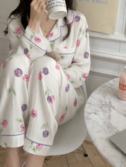 Tulip Dream Padded Night Suit