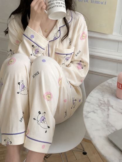 Space Bunny Padded Night Suit