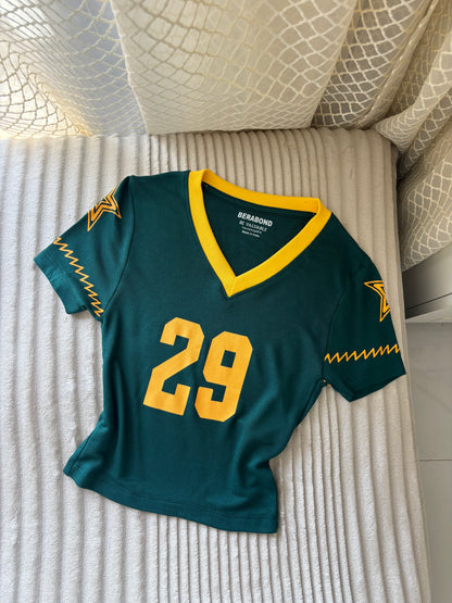"Varsity 29" Crop Tee