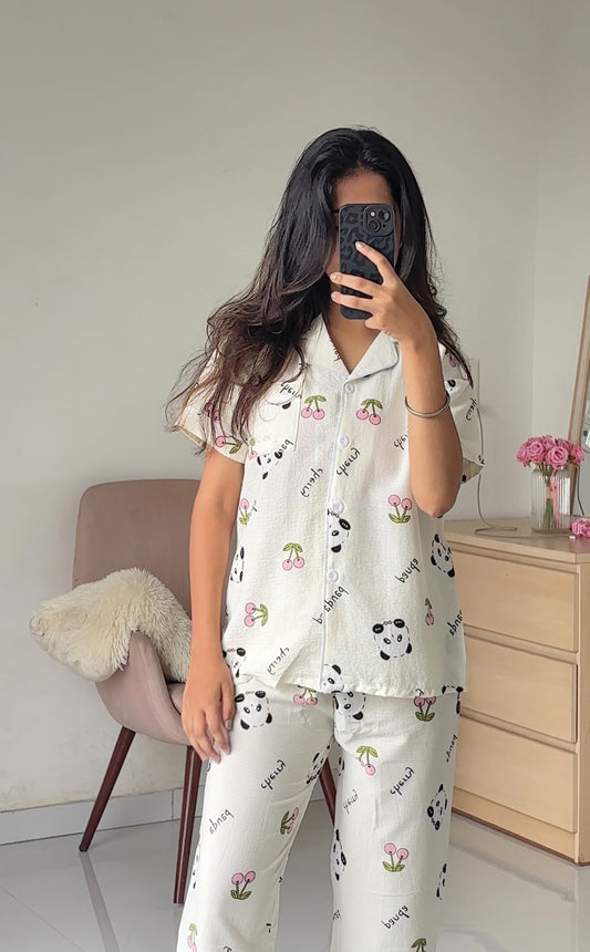 Panda-Cherry Pj sets