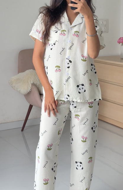 Panda-Cherry Pj sets