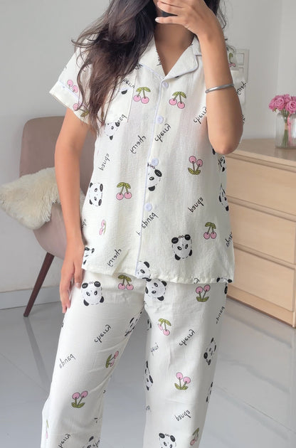 Panda-Cherry Pj sets