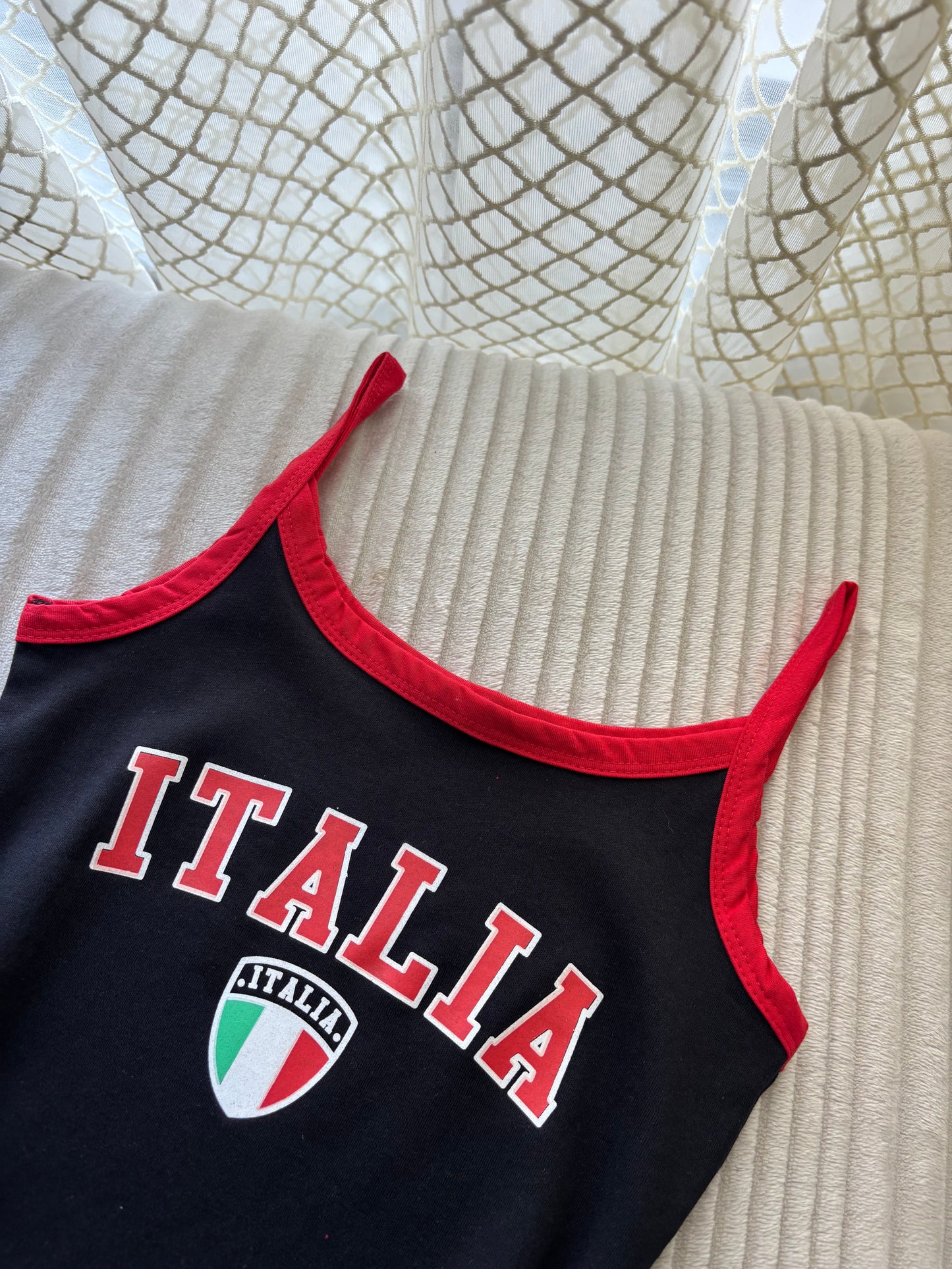 Italia Varsity Cami Tops