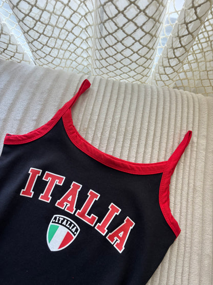 Italia Varsity Cami Tops
