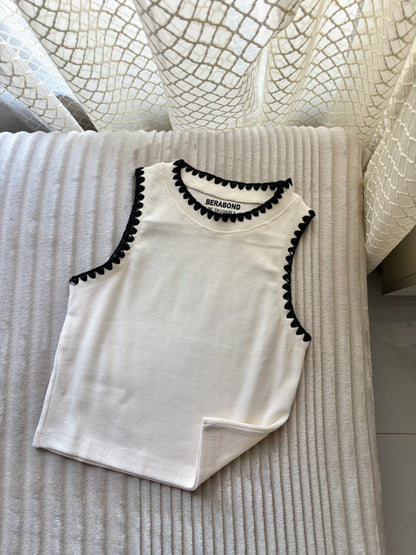Crocia Ribbed Tank Top