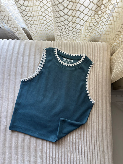 Crocia Ribbed Tank Top