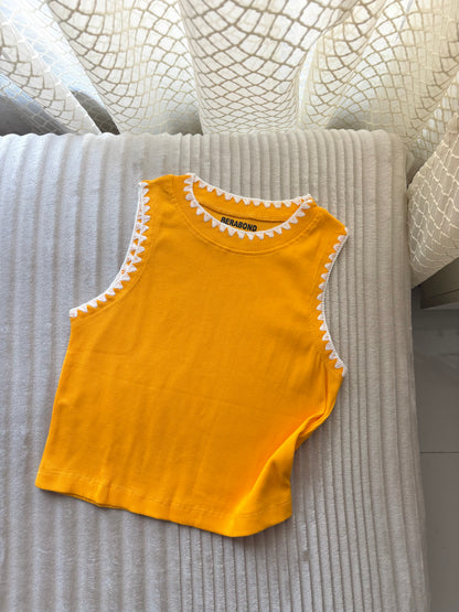 Crocia Ribbed Tank Top