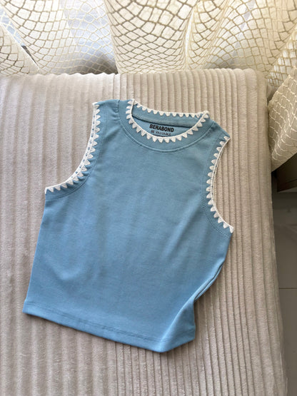 Crocia Ribbed Tank Top