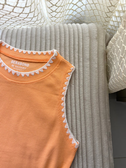 Crocia Ribbed Tank Top