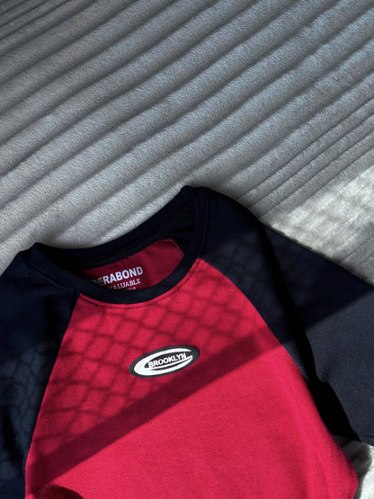 Red Brooklyn Retro Crop Tees