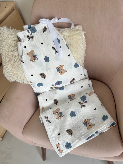 Teddy Flower Pants