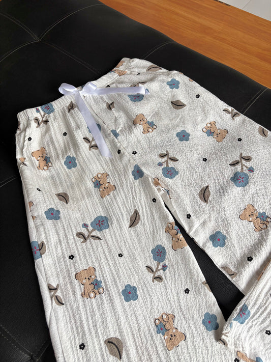 Teddy Flower Pants