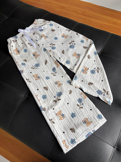 Teddy Flower Pants