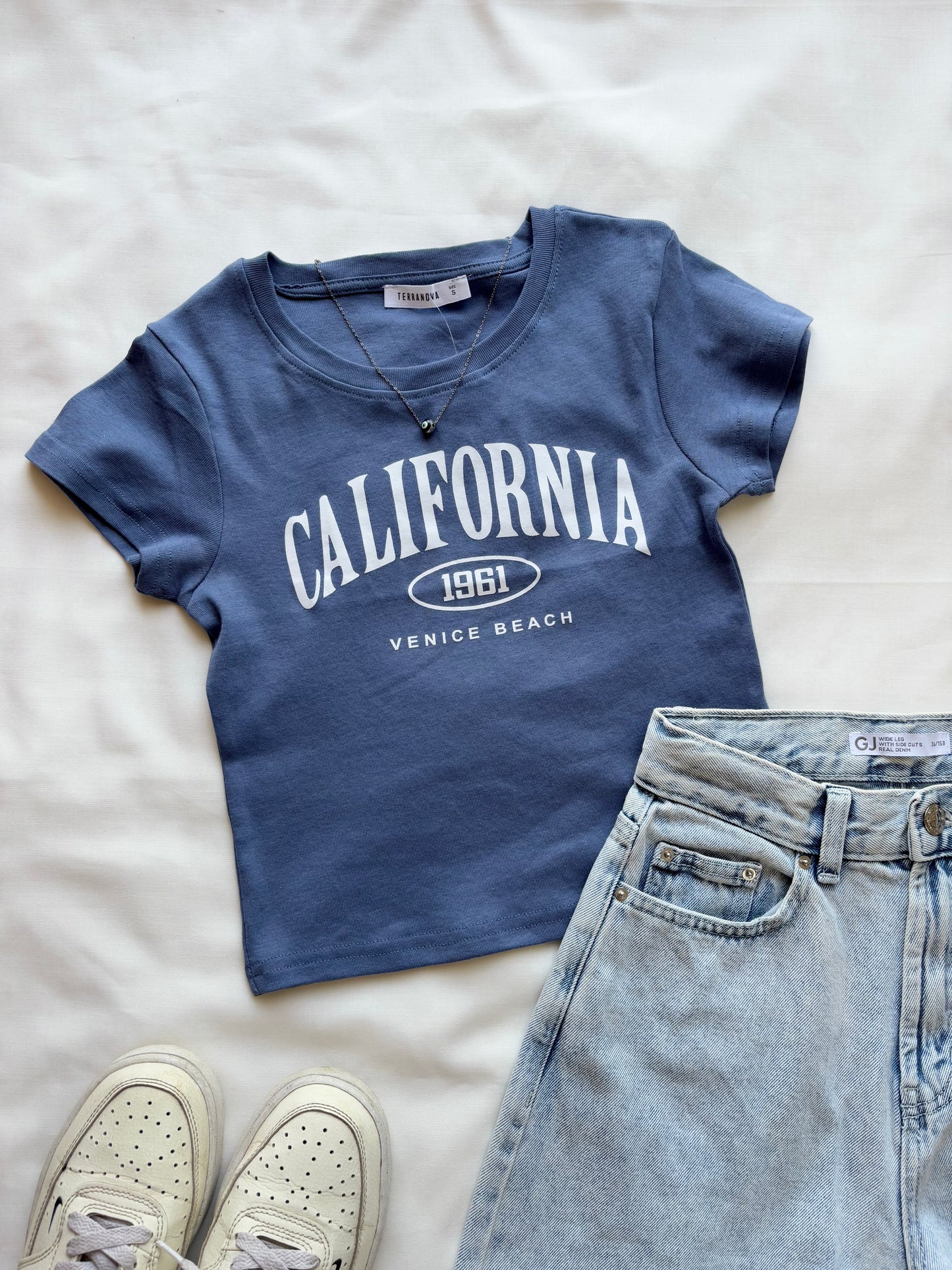 'California' baby tee