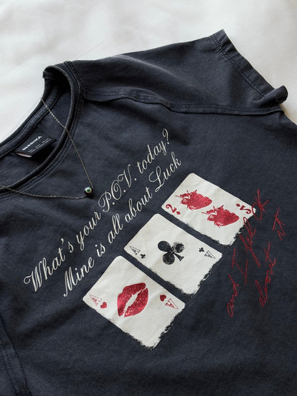 'Luck' baby  tee