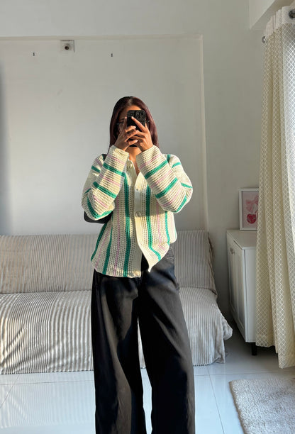 Pastel Button Down Cardigan