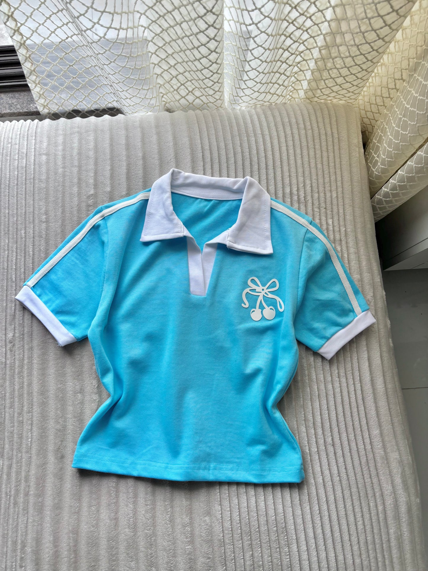 Cherry polo tees