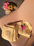 Yellow Bowtiful Striped Full Sleeve Pj set