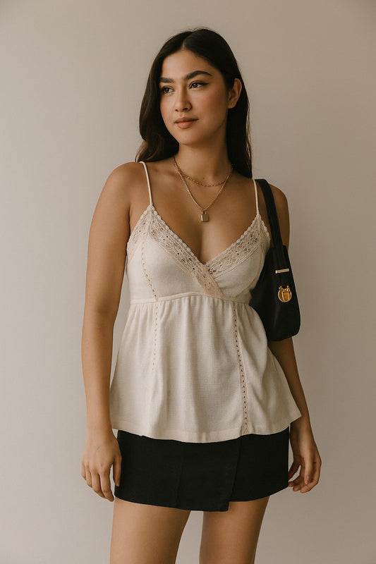 Luxe Lace Cami Top